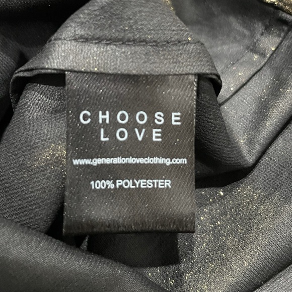 NWT Generation Love Gemma gold metallic top - XS - Picture 6 of 9